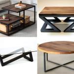 طاولات معدنية اشكال متعددة